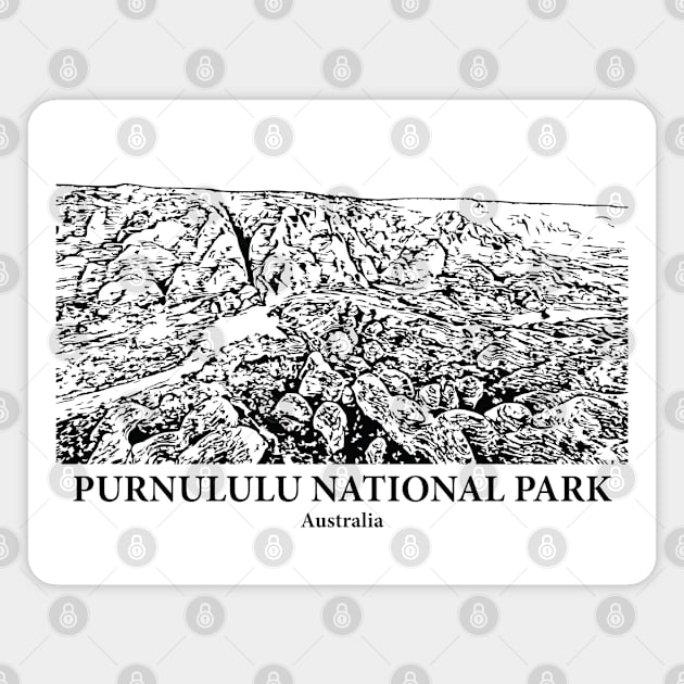 Purnululu National Park - Australia Magnet by Lakeric